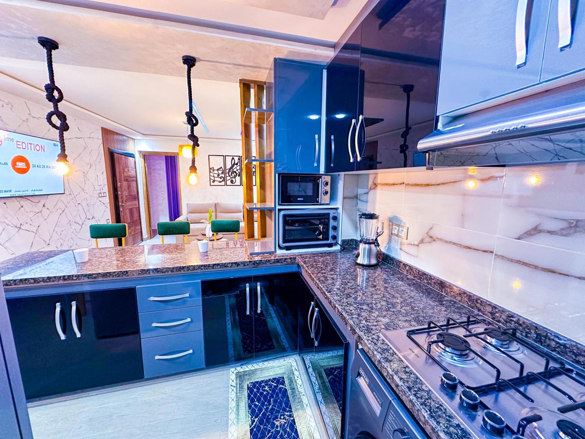 Veluxa - Luxury Holiday Homes - Centric Flat Tânger Exterior foto